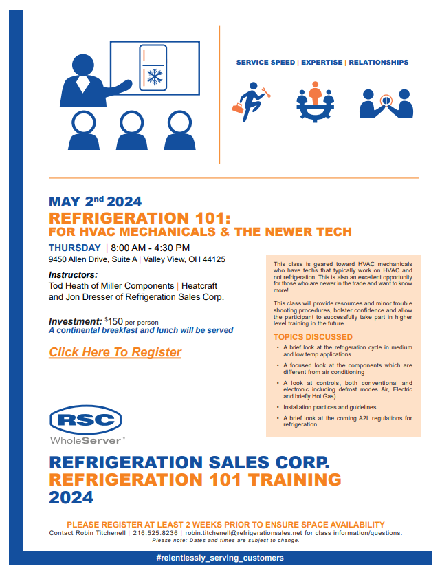 Training Refrigeration Sales